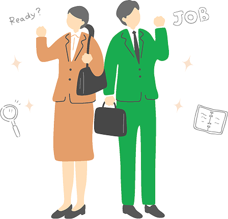 選考フローイラスト