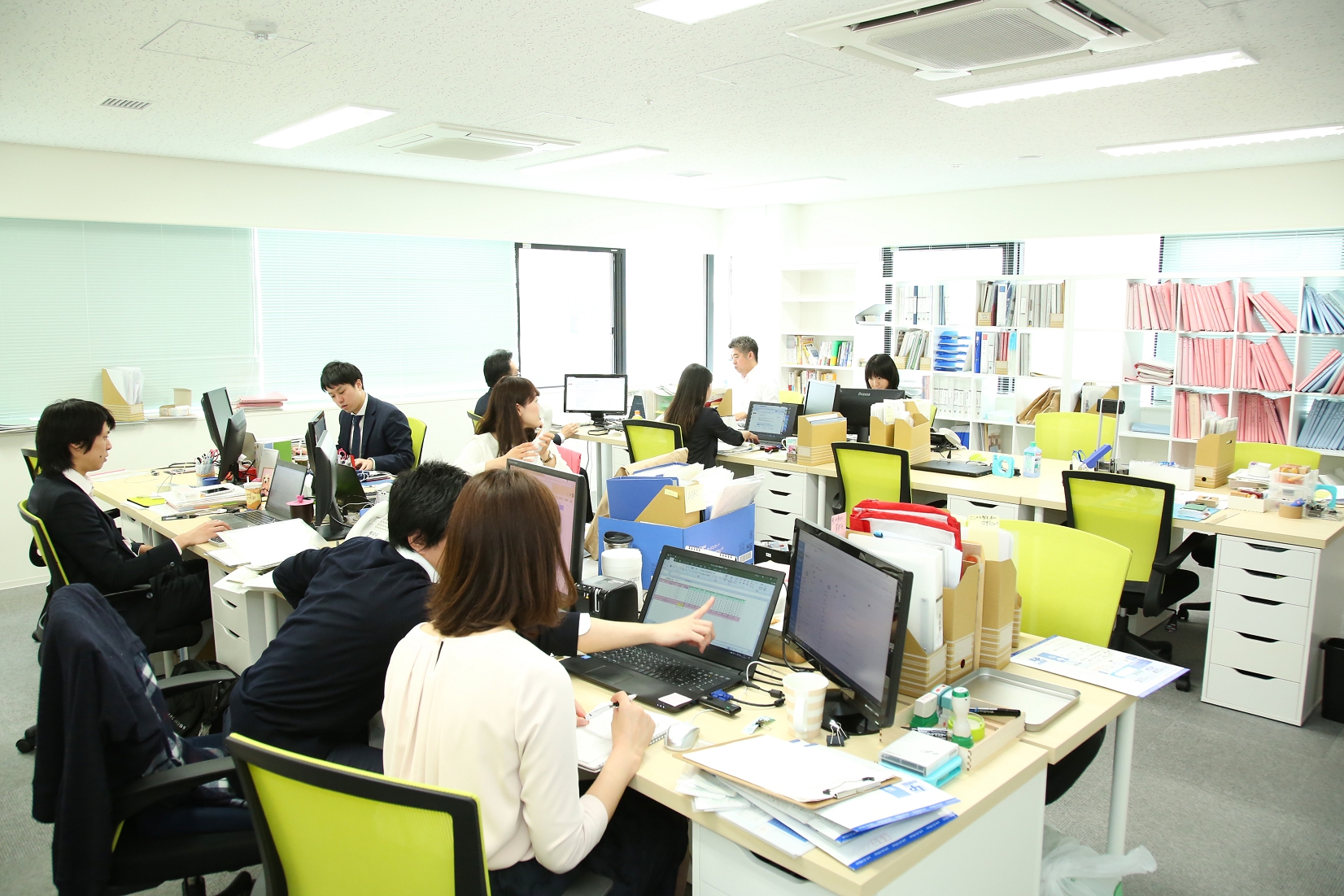 オフィスにもこだわっています!