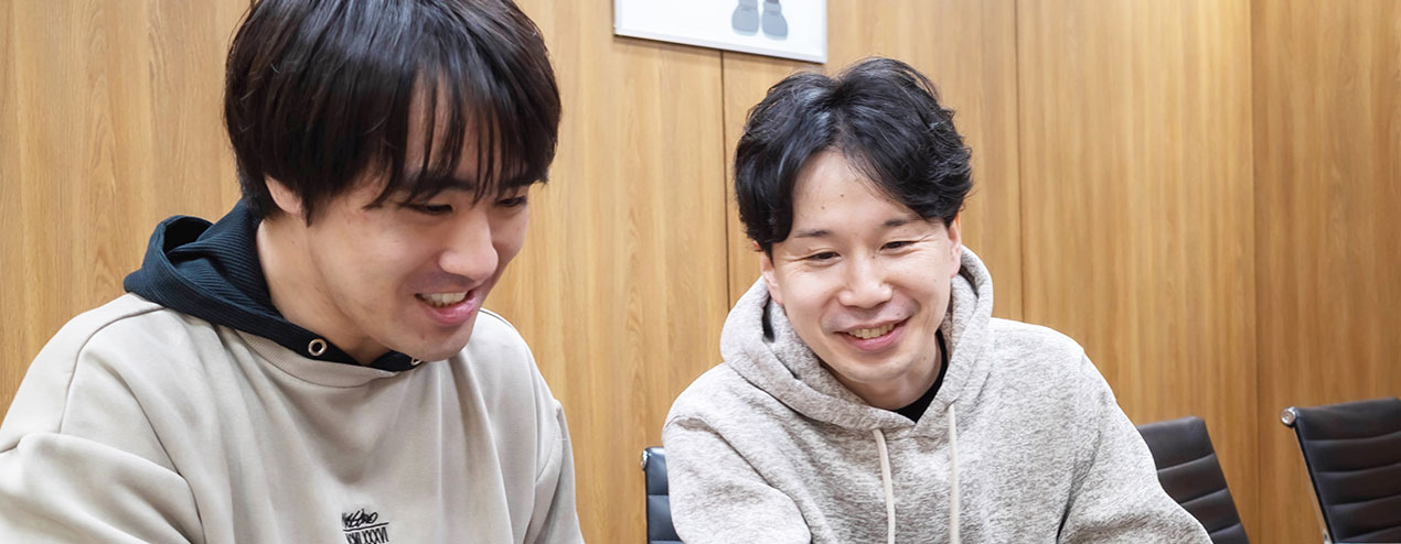 インタビュー風景